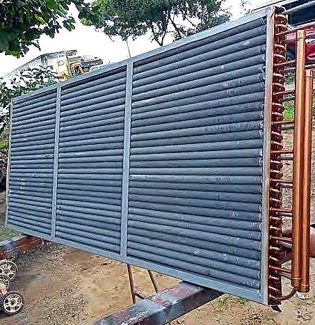 Intercambiador de calor de tubo aletado
