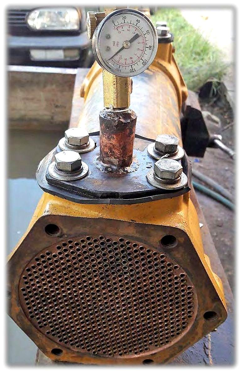 Sondeo tubo por tubo de intercambiador de calor