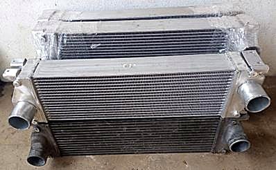 Enfriador de aluminio terminado